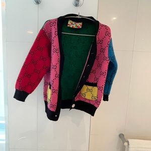 COPY - Gucci GG multicolor cardigan boys girls 3 year